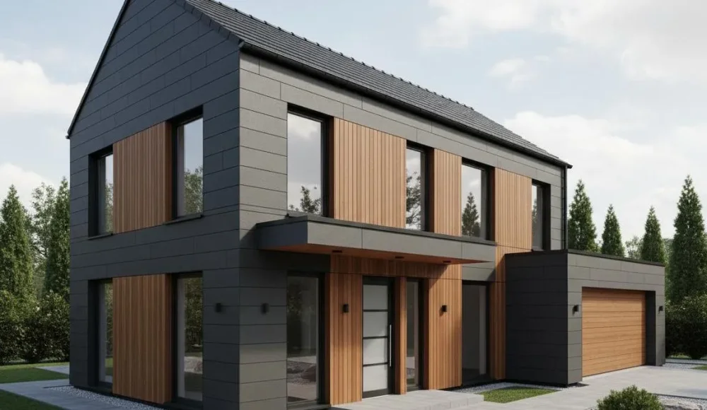 Проект Двухэтажный дом 12 на 11, 177 м2